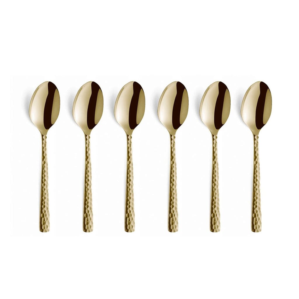 6-pc set mocca spoons in trend box - Champagne Amefa