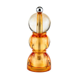 Addison Ross - Bobbin Salt & Pepper Mill Ice Amber 14 cm Addison Ross - Bobbin Peper & Zoutmolen Ice Amber 14 cm Peper/Zoutmolen Addison Ross