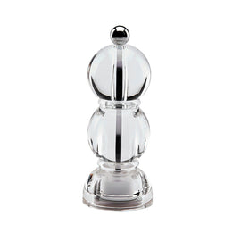 Addison Ross - Bobbin Salt & Pepper Mill Ice Clear 14 cm Addison Ross - Bobbin Peper & Zoutmolen Ice Clear 14 cm Peper/Zoutmolen Addison Ross