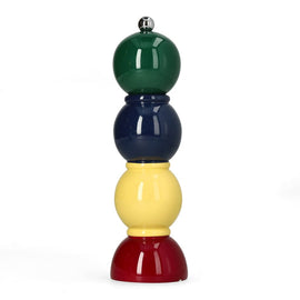 Addison Ross - Bobbin Salt & Pepper Mill Multi Racing Green 24 cm Addison Ross - Bobbin Peper & Zoutmolen Multi Racing Green 24 cm Peper/Zoutmolen Addison Ross