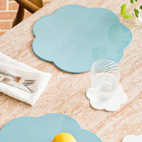 Addison Ross - Placemat set 4 stuks Eau De Nill 33x33 cm Onderzetter Addison Ross