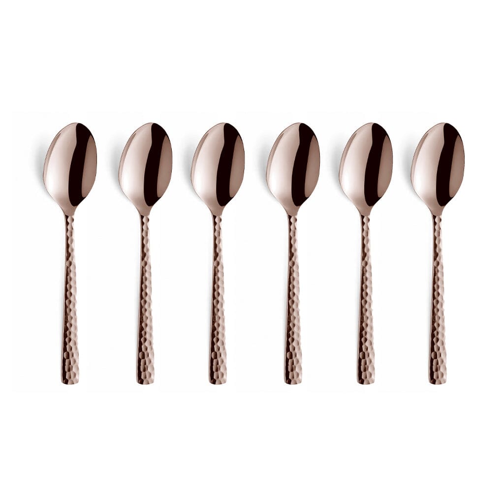 Amefa - Felicity 6 Koffielepels - Rose Champagne Koffielepels Amefa