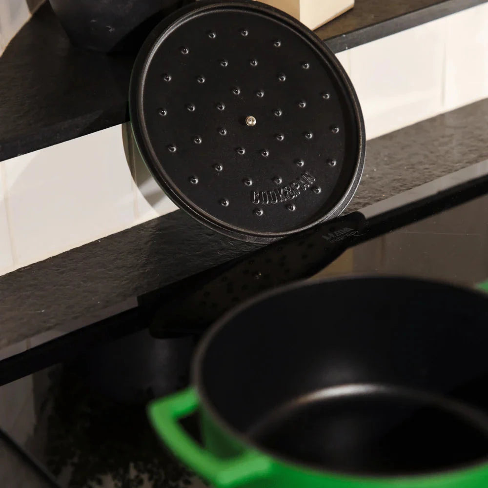 Cook & Pan - Go Green Gietijzeren Braadpan 24 cm - 4 liter Braadpan Cook & Pan