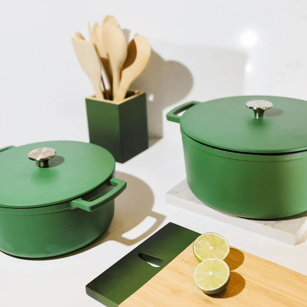 Cook & Pan - Go Green Gietijzeren Braadpan 28 cm - 6.5 liter Braadpan Cook & Pan