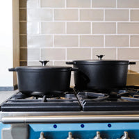 Cook & Pan - Signature Gietijzeren Braadpan 24 cm - 4 liter Braadpan Cook & Pan