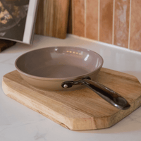 Cook & Pan - Taupe of Mind Koekenpan 24 cm Koekenpan Cook & Pan