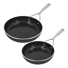 Demeyere - Alu Pro 5 Ceraforce Frying Pan Set 24 + 28 cm Demeyere - Alu Pro 5 Ceraforce Koekenpanset 24 + 28 cm Demeyere