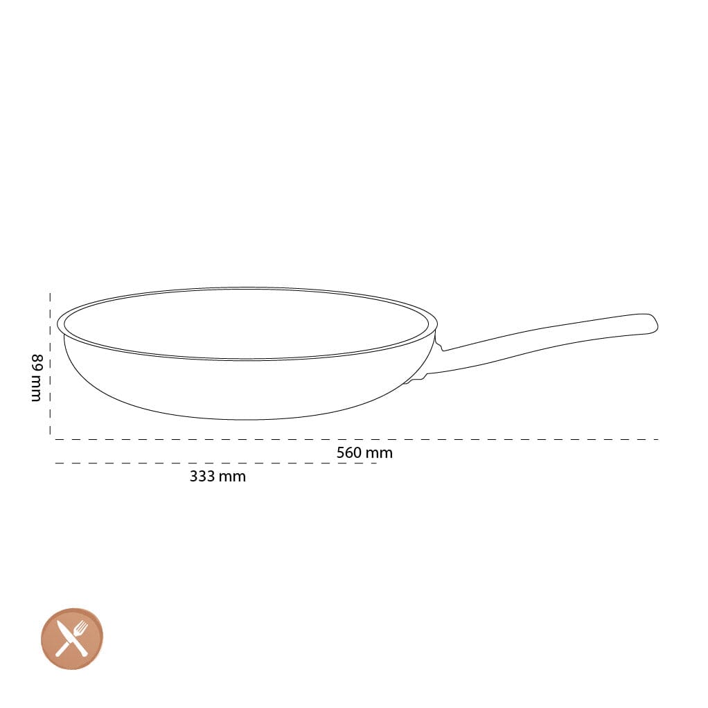 Demeyere - Ecoline 5 Koekenpan 32 cm Koekenpan Demeyere