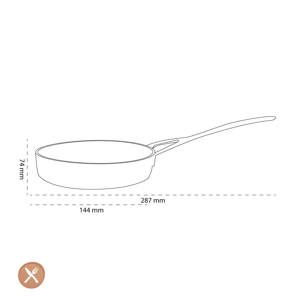 Demeyere - Mini 3 Koekenpan 14 cm Koekenpan Demeyere