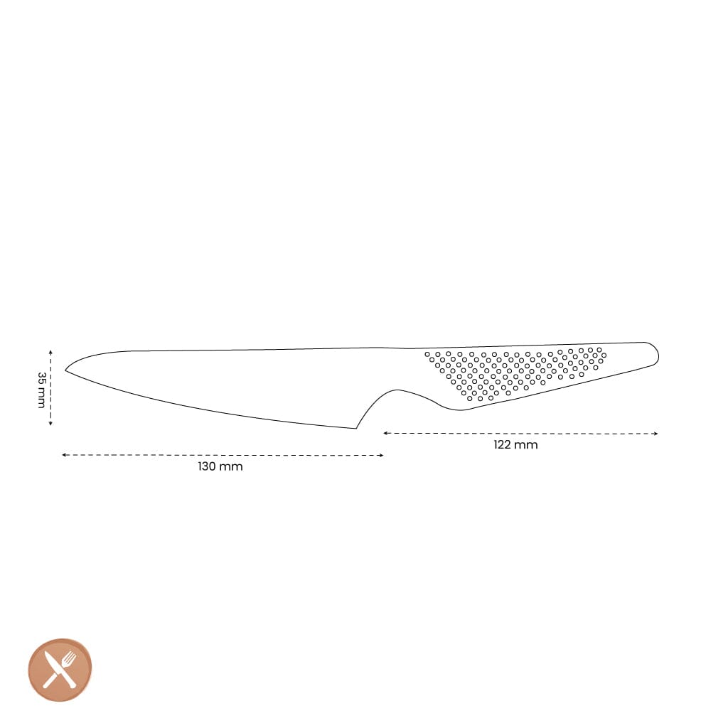 Global - Gs3 Vleesmes 13 cm Vleesmes Global