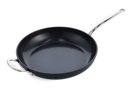 Green Pan - Barcelona Pro frying pan with ceramic non-stick coating 32 cm GreenPan - Barcelona Pro koekenpan met keramische antiaanbaklaag 32 cm Koekenpan GreenPan