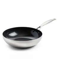 Ensemble de cuisine GreenPan - Geneva 4 pièces 24/24/28 cm - poêle à frire + casserole avec couvercle + wok