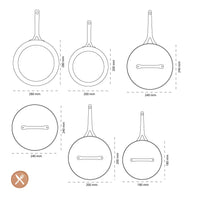GreenPan - Padova Oxford Blue 10-delige pannenset Pannenset GreenPan