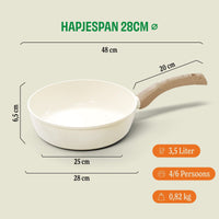 Cook & Pan - Go Ivory Sauté Pan 28 cm