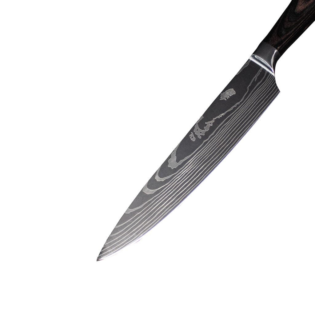 Japanse Damascus Print - Koksmes 20 cm Koksmes Shinrai Japan