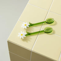 &Klevering - Lepel flora wit set van 2 Lepels &Klevering