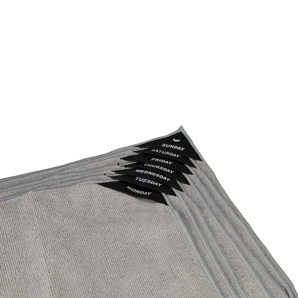 Klud - Microvezel Vaatdoekjes 7 stuks - Grijs Klud