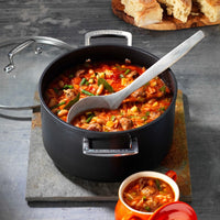 Le Creuset - Cocotte avec revêtement antiadhésif et couvercle en verre