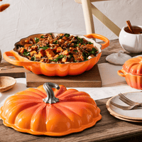 Le Creuset - Citrouille Campagnard Orange-rouge 28 cm Le Creuset