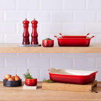 Le Creuset - Heritage Ovenschaal rechthoekig Kersenrood 26 x 19 cm Ovenschaal Le Creuset