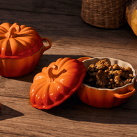 Le Creuset - Mini rôtissoire/ragoût citrouille grenat 0,35 L Le Creuset