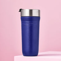 Le Creuset - On The Go Thermosbeker 0,35L Azure Thermosfles Le Creuset