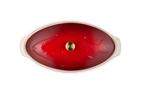 Le Creuset - Ovenschaal Vis 'Kersenrood' Ovenschaal Le Creuset