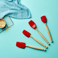 Le Creuset - Spatule cuillère premium grand format, rouge cerise, Le Creuset
