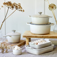 Le Creuset - Cocotte Signature Meringue 20 cm Cocotte Le Creuset