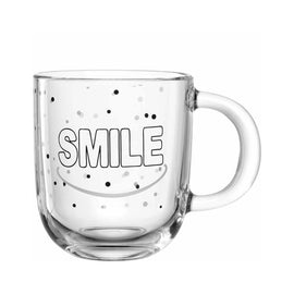 Leonardo - UFFICIO Tea/Coffee Cup 400ml -SMILE- Leonardo - GB/Cup 400ml -SMILE- Theeglazen Leonardo