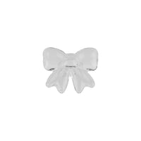 Lepelclub - Ronds de serviette nœud - Transparent - Lot de 4 LepelClub