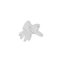 Lepelclub - Ronds de serviette nœud - Transparent - Lot de 4 LepelClub