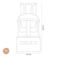 Magimix - CS 4200 XL Foodprocessor Mat Chroom Foodprocessor Magimix