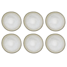 Medard de Noblat - Shadow Nacre - Dessert plate 20.5 cm (set of 6) Medard de Noblat - Shadow Nacre - Dessertbord 20.5 cm (set van 6) Dessertborden Medard de Noblat
