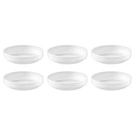 Medard de Noblat - Yaka White Salad plate 20 cm (set of 6) Medard de Noblat - Yaka White Saladebord 20 cm (set van 6) Pastaborden Medard de Noblat