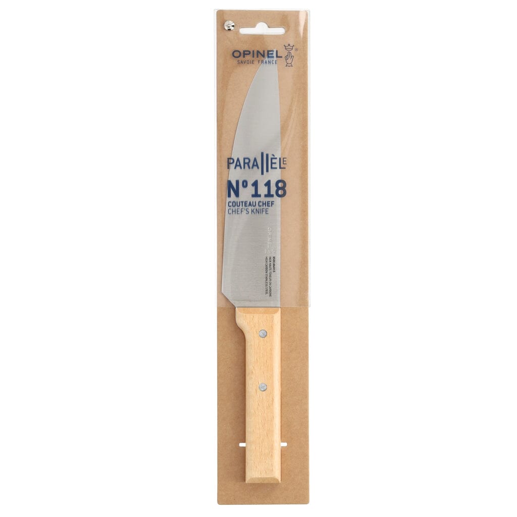 Opinel - Koksmes N°118, Parallèle, rvs/hout Opinel