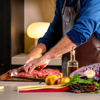 Shinrai Japan - Epoxy Sapphire Damascus Santoku 18 cm Santokumes Shinrai Japan