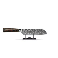 Shinrai Knives - Damascus Print Mega Bundel - All you need Messenset met blok, snijplank en slijpsteen Shinrai Knives