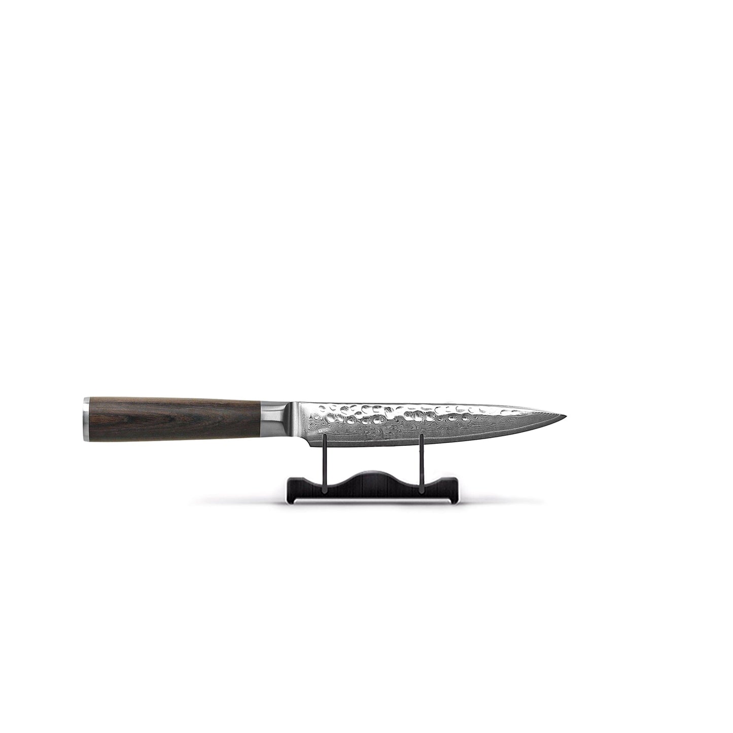 Shinrai Knives - Hammered Damast BR 5-delige Messenset + Messenblok Rotate Messenset met blok Shinrai Knives