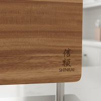 Couteaux Shinrai - Bloc magnétique à couteaux en bois d'acacia - Shinrai Knives