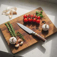 Shinrai Knives - Micarta Jewels 7-delige Damascus Messenset Messenset Shinrai Knives