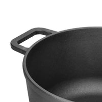 Skottsberg - Cocotte en fonte ronde de 28 cm avec couvercle