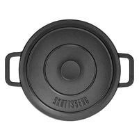 Skottsberg - Cocotte en fonte ronde de 28 cm avec couvercle
