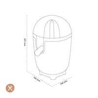 Smeg - Citruspers | Wit | Jaren 50 | Citrus Juicer Citruspers Smeg