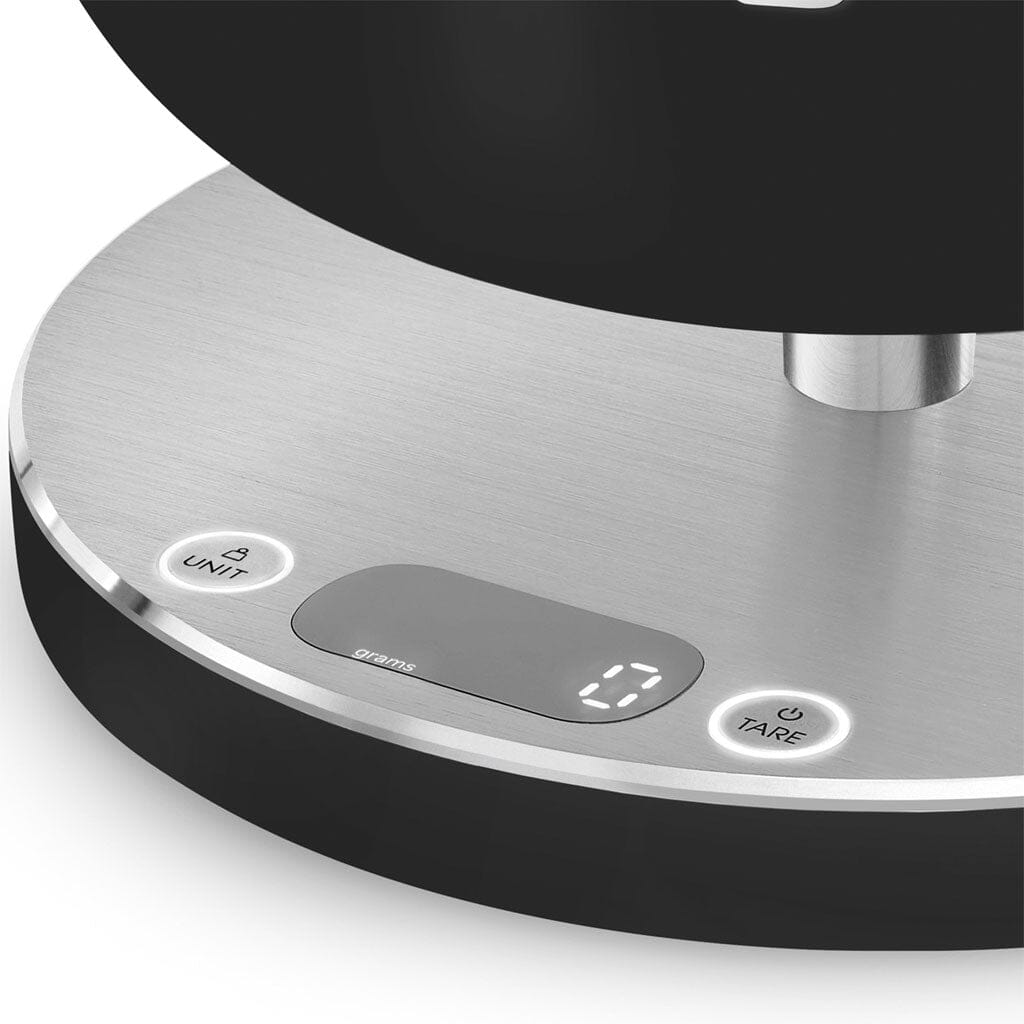 SMEG - Weegschaal Digitaal 5KG Mat Zwart Keukenweegschaal Smeg