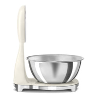 SMEG - Weegschaal Digitaal Jaren 50 Crème Keukenweegschaal Smeg