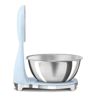 SMEG - Balance de cuisine numérique bleu pastel des années 1950 Smeg