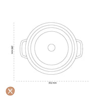 Staub - La Cocotte Braadpan 28 cm - Basilicum Braadpan Staub