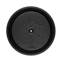 Cocotte basse Staub 28 cm noire