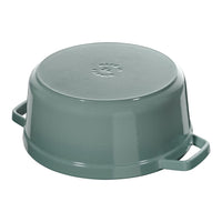 Staub - Ronde cocotte 24 cm - eucalyptus Staub